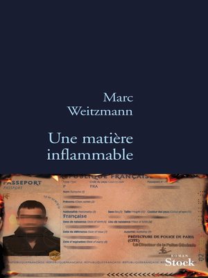 cover image of Une matière inflammable